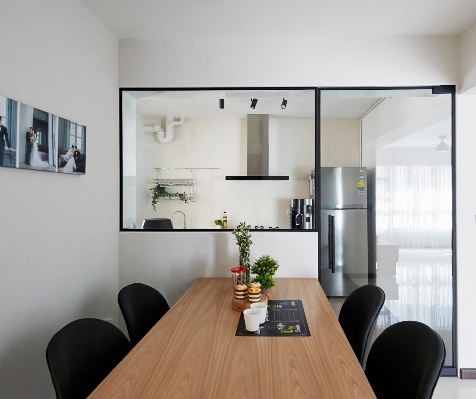 simple dining area