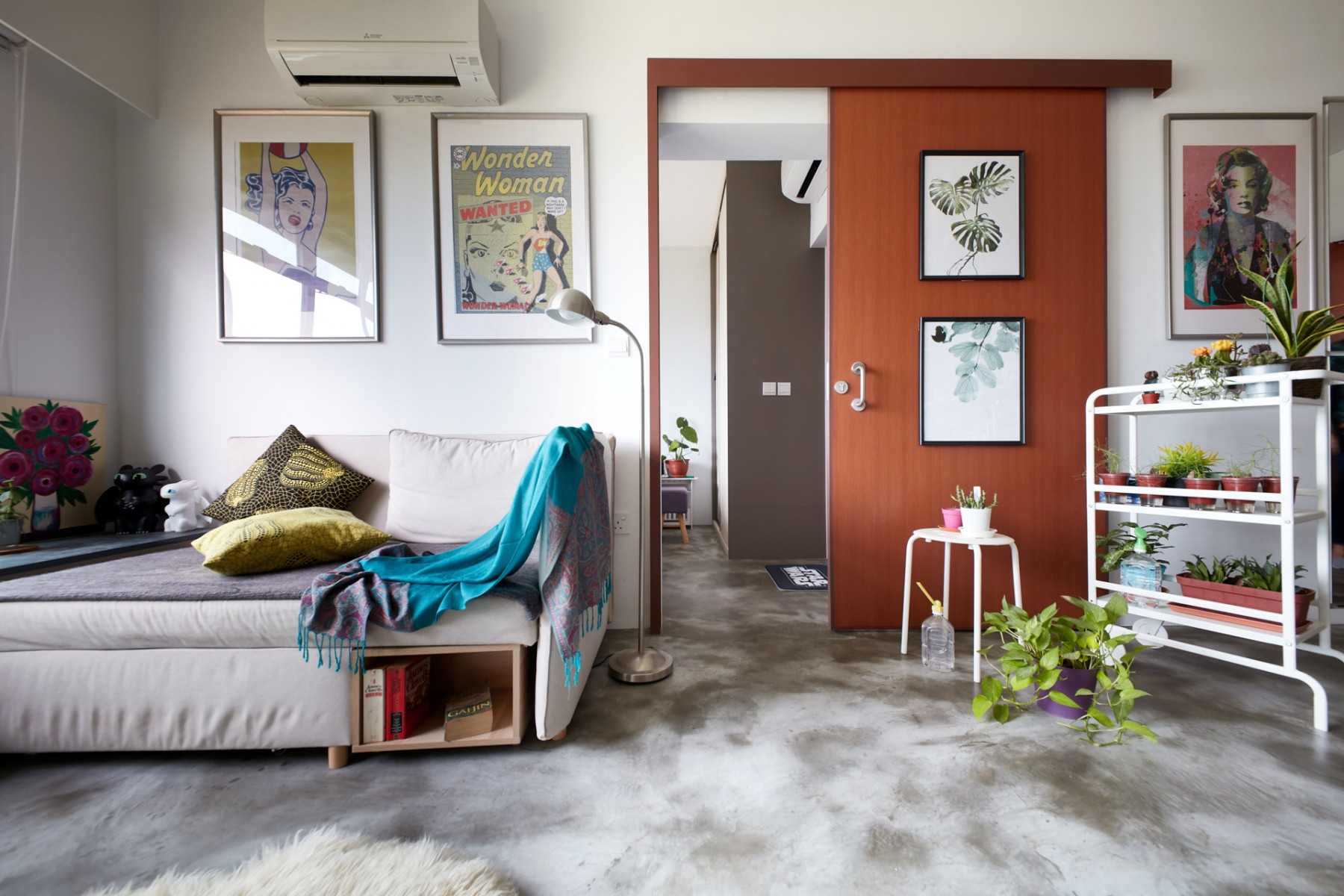 eclectic bohemian studio hdb