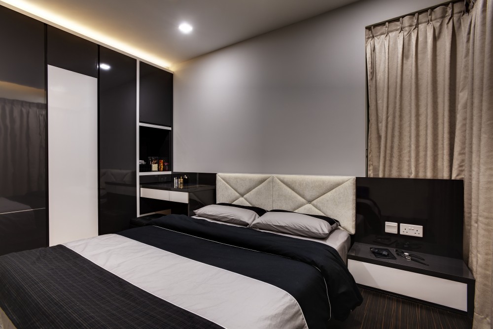 contemporary luxury bedroom