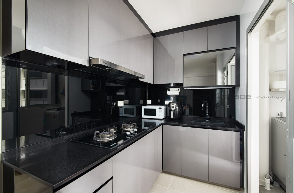 bto grey kitchen