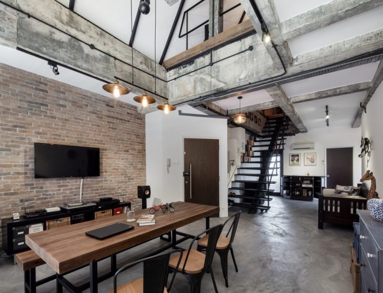 View of 6 Industrial-Style Homes That Give Us Too-Cool-For-School Vibes - Hometrust