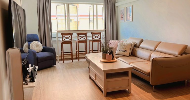 How A Couple Transformed Their Spacious 5-Room Flat Into A Space Perfect For Hosting