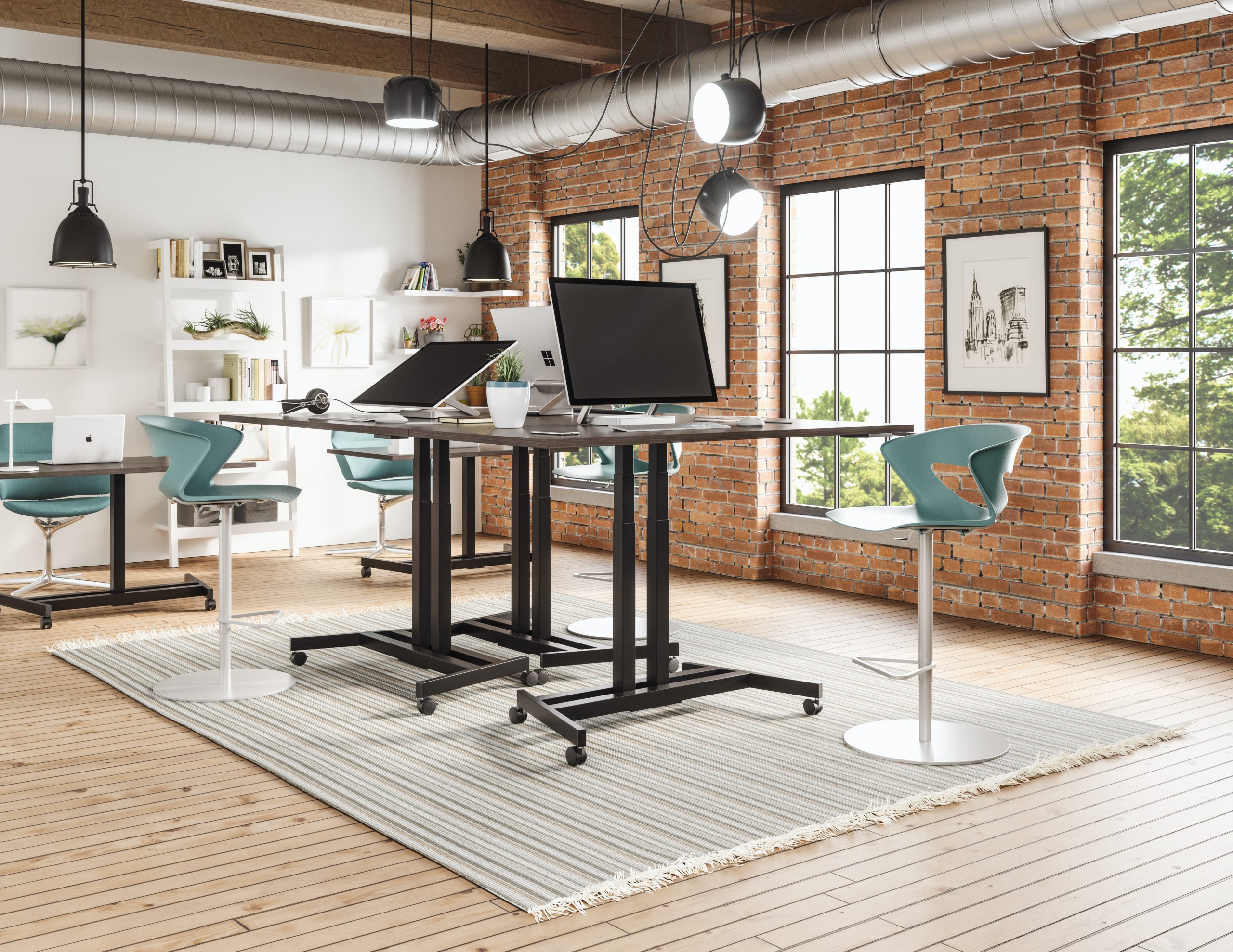 office adjustable desks