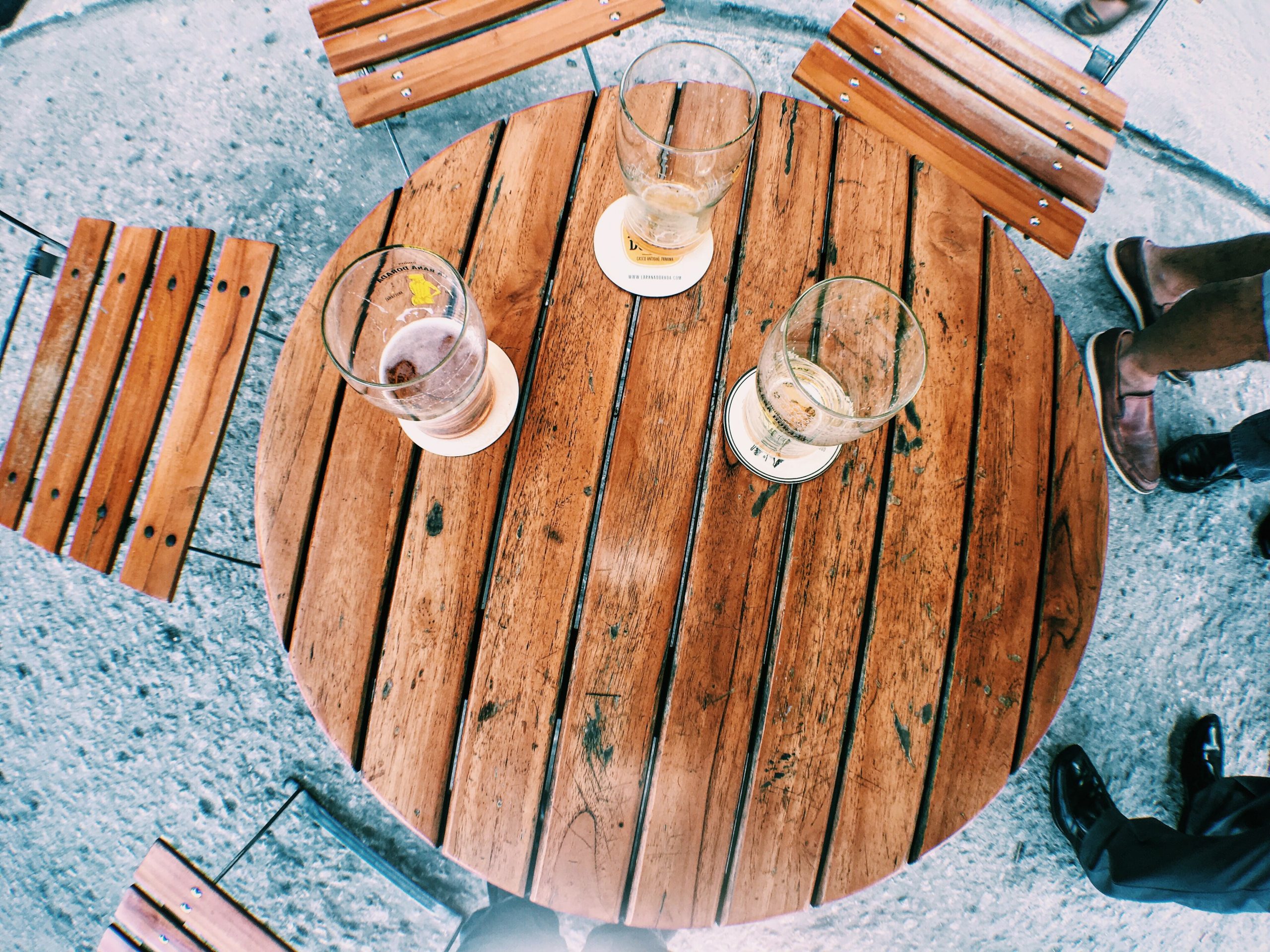 wood dining table