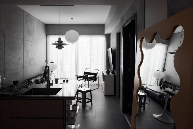 View of From Tiny Homes to Loft Apartments: How to Incorporate Industrial Chic ...