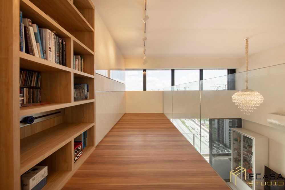 modern mezzanine with loft and open storage 2