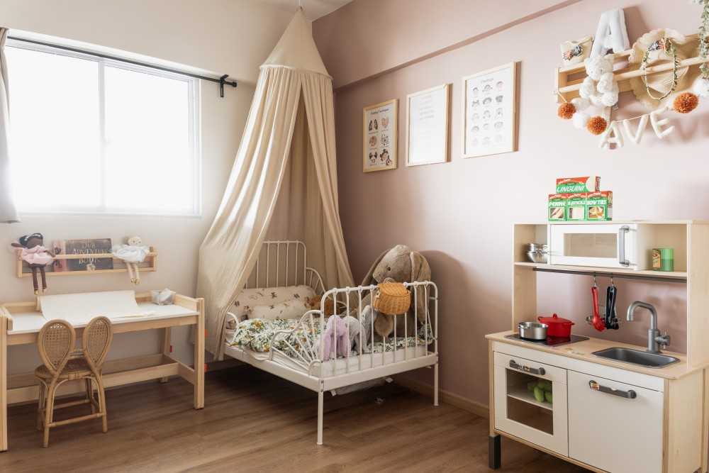 contemporary kids room with toys and children s storage