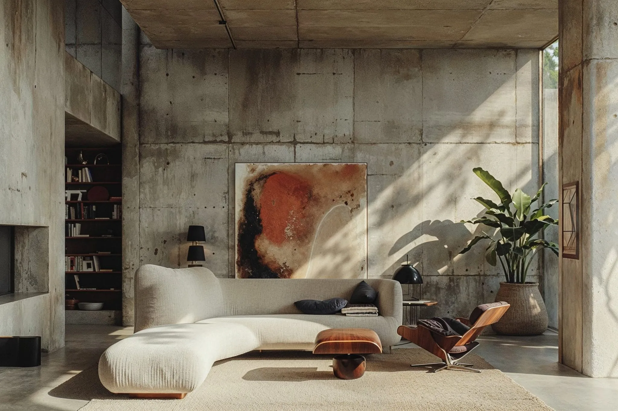 brutalist artwork style